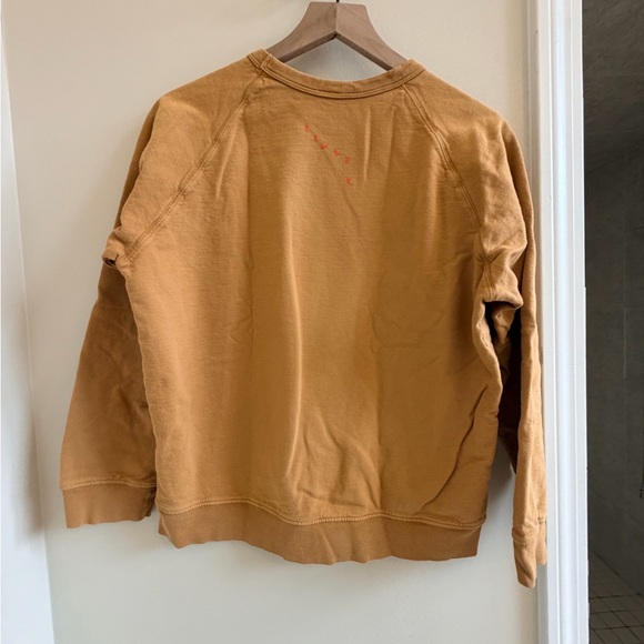 Clare V tan and red sardine sweatshirt - Picture 2 of 4